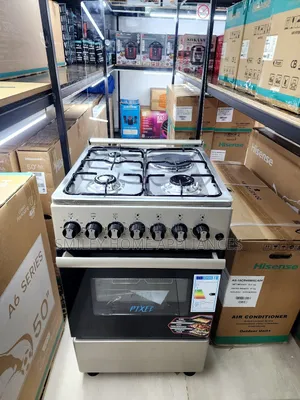 Brand New Pixels 50cm Stainless Gas Cooker