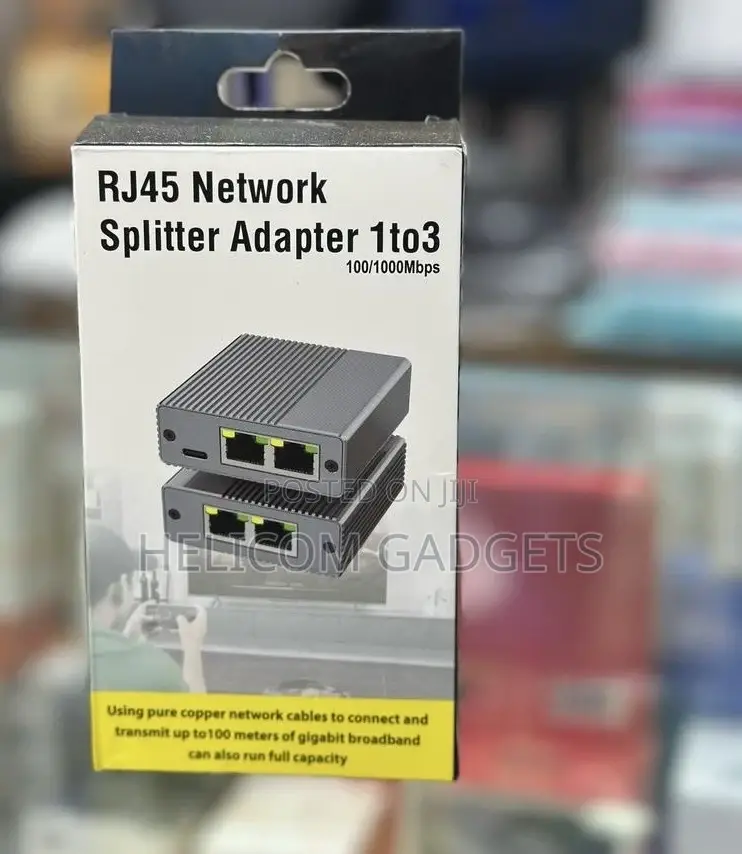 Rj45 Splitter Adapter 1to 3