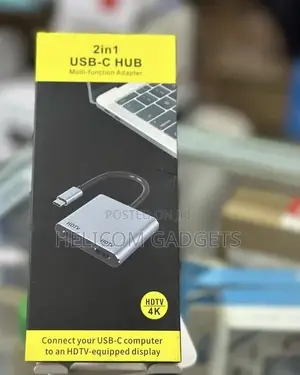 2in 1 Usb Hub With 2 Hdmi Ports