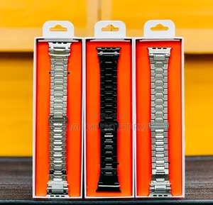 Metallic Apple Watch Straps Designed for 49/45/44/42mm