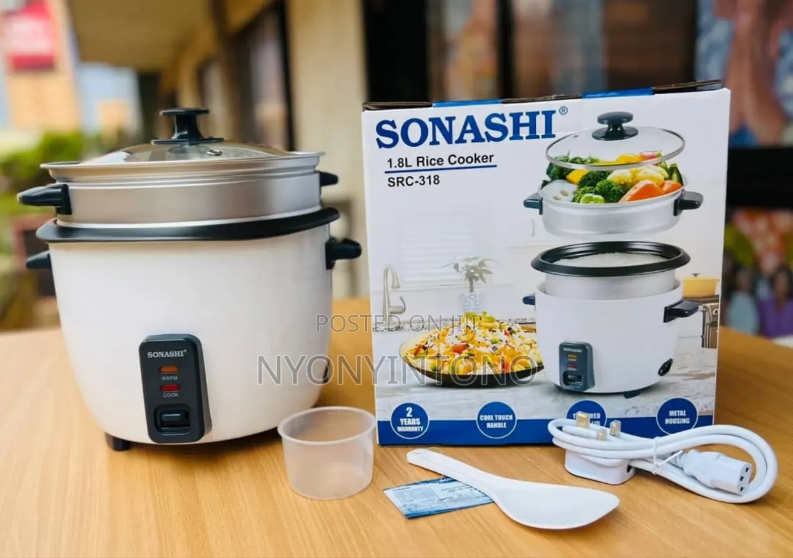 1.8litres Sonashi Automatic Electric Rice Cooker