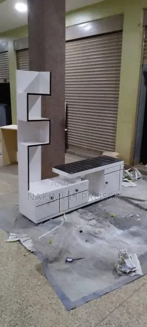 Shelves Tv Stand With 2drawers