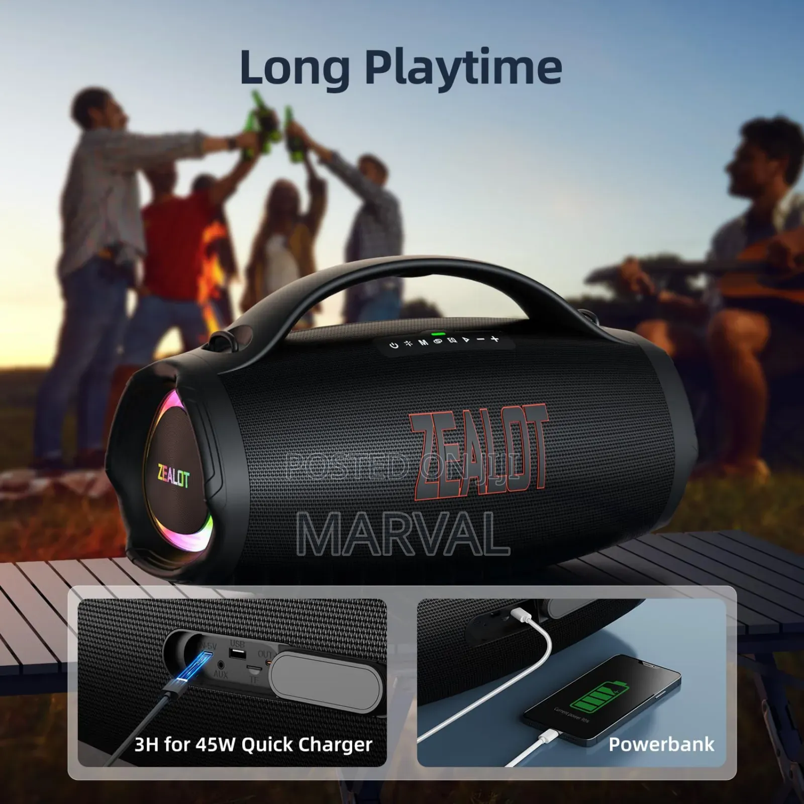 S98 Bluetooth Speaker-Zealot