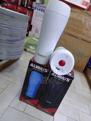 Alway 450mls Button Travel Mug
