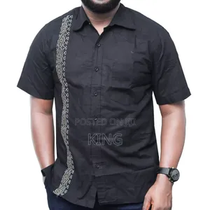 Virtual Kitengi Shirt. Linen
