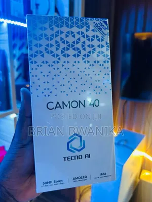 New Tecno Camon 40 256 GB Black