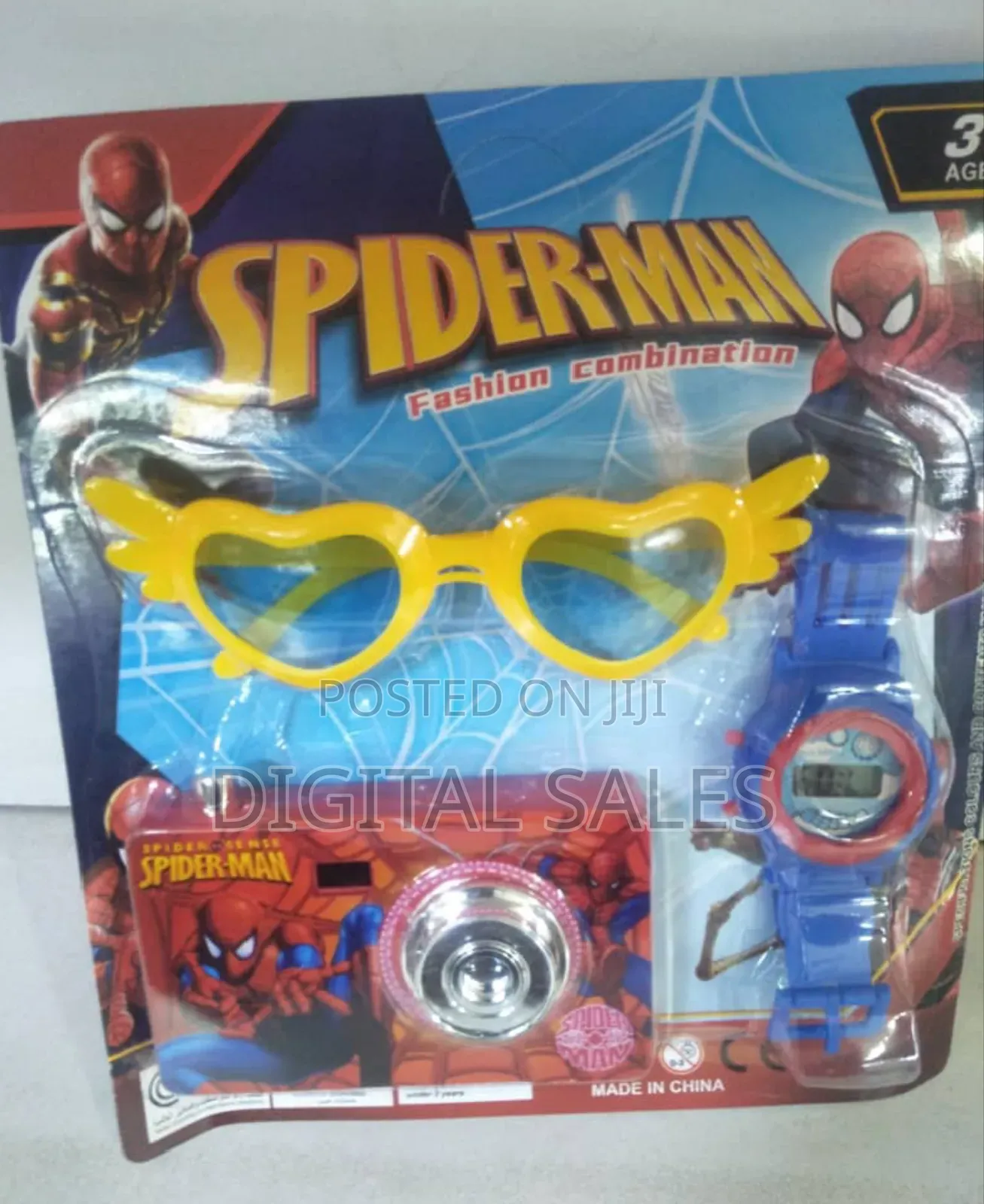 Spiderman 3in1 Toy for Kids