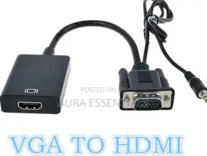 Original Accessories 1080p Vga Male to Female Hdmi Converter