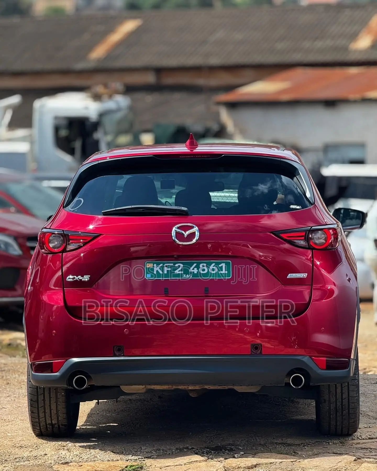 Mazda CX-5 2.2 Diesel FWD 2017 Red