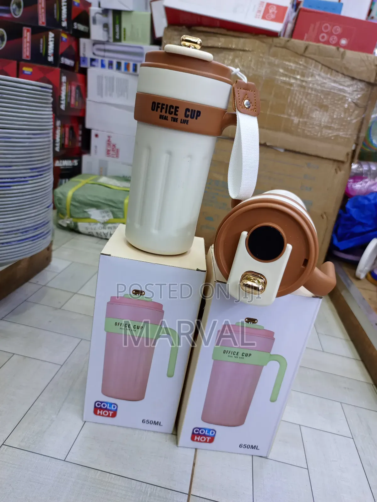 650mls Temperature Control Smart Stainless Steel Coffee Cup