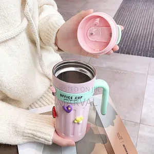 650ml Temperature Control Coffee Portable Handle Office Mug