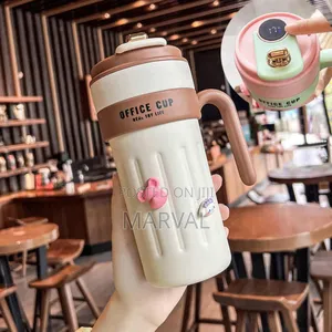 650ml Temperature Control Coffee Portable Handle Office Mug