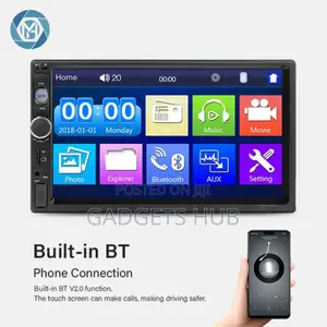 Car Multimedia Audio Player Stereo Radio 7 NCH Touch Screen