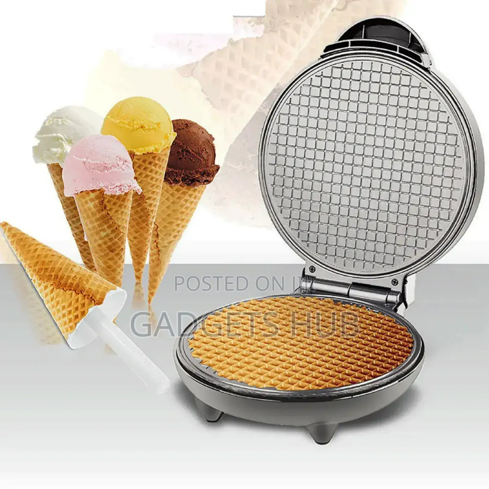 Plate Shape Waffle Maker Machine Electric
