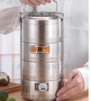 Stainless Steel 16 Cm Air Tight 4 Layers Food Container