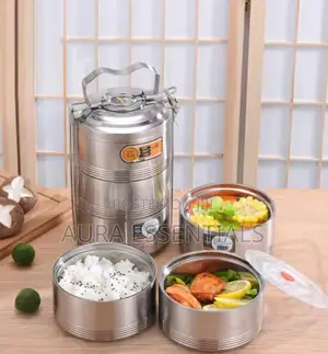 Stainless Steel 16 Cm Air Tight 4 Layers Food Container