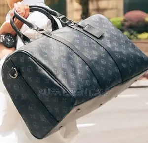 Monogram Eclipse Keepall Bandouliere 55 Travel Duffle Bag