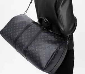 Monogram Eclipse Keepall Bandouliere 55 Travel Duffle Bag