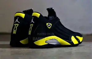 Classic Air Jordan 14 Retro Thunder Sneakers