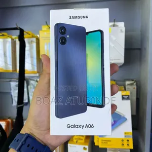New Samsung Galaxy A06 64 GB Black