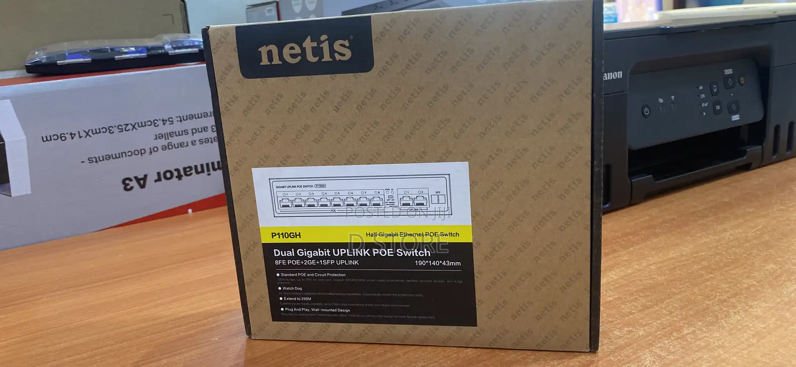 Netis Dual Gigabit Uplink Poe Switch