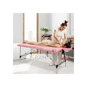 2 Fold Facial Bed Adjustable Aluminum Frame Carrying Bag