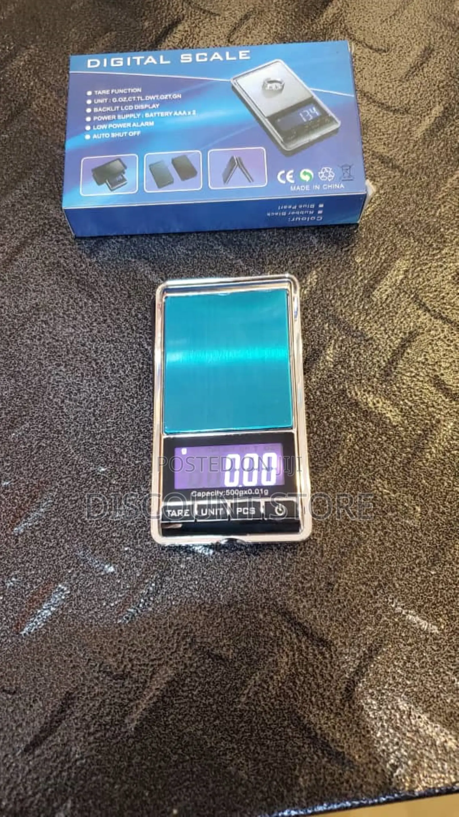 Mineral Electric Weighing Scale 500g Electric Scale