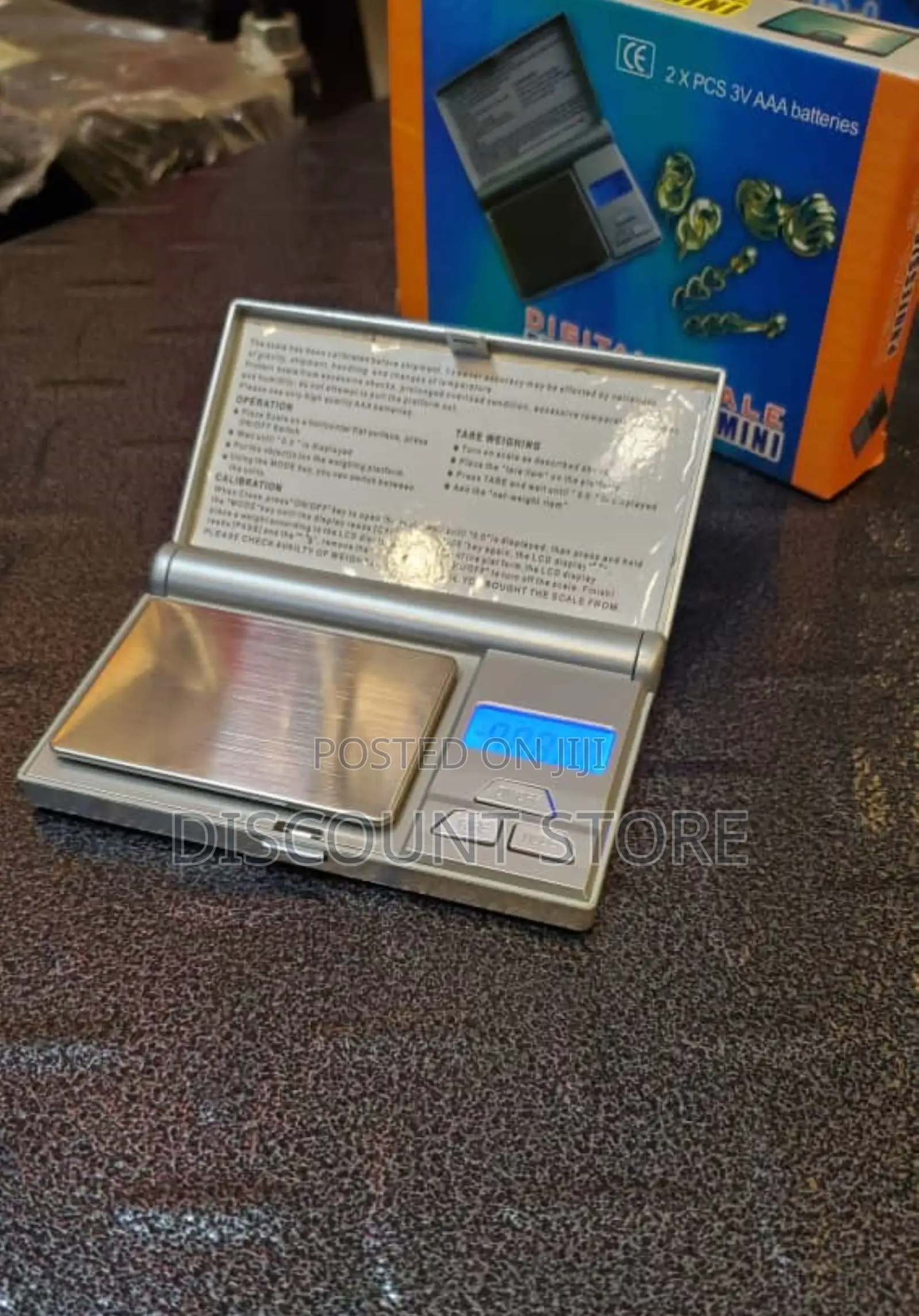 Pocket Electric Weighing Scale 500g Electric Scale