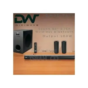 Dwsb5002 5.1 Channel Wireless Sound Bar With Bluetooth 500w