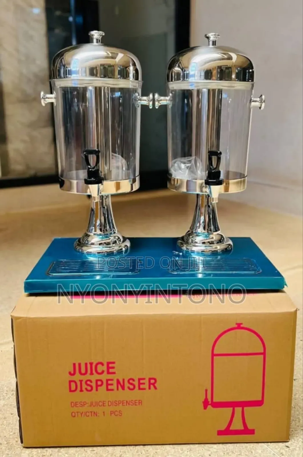 Non Electric High Quality Double Juice Dispenser