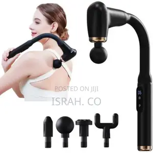Massage Gun Deep Tissue Multi Speeds LCD Display Extension