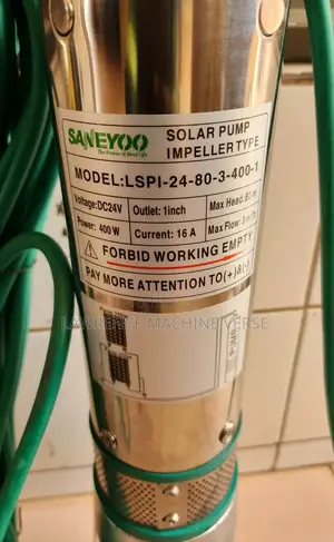 Solar Water Pump 80m 400 Watts