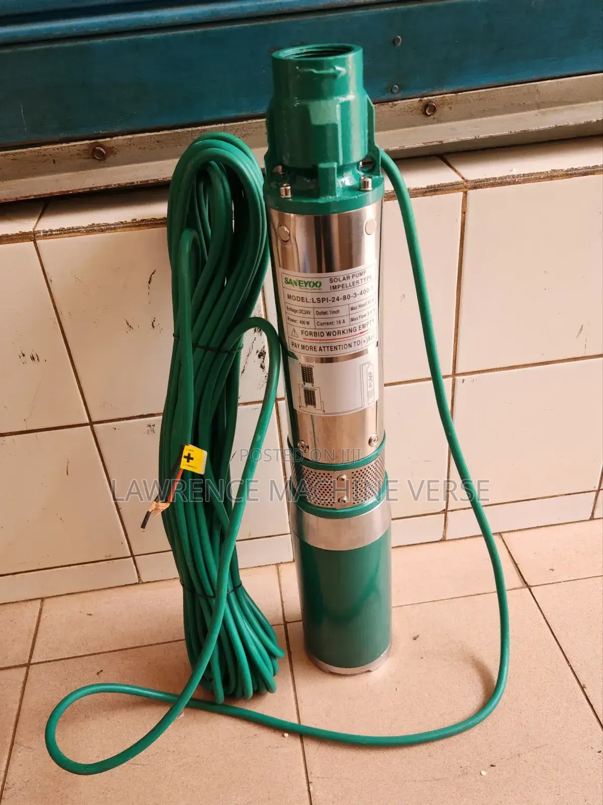 Solar Water Pump 80m 400 Watts