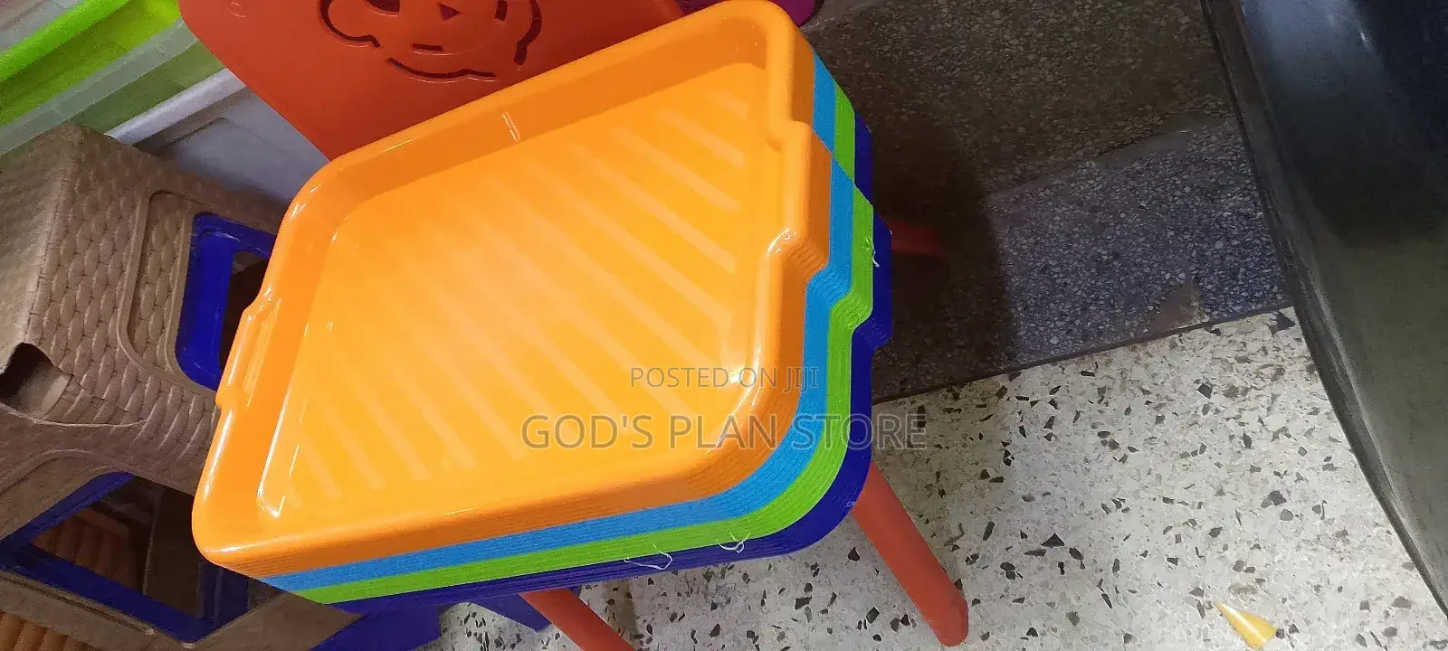 Plastic Heavy Quality Plastic Serving Trays 12pcs