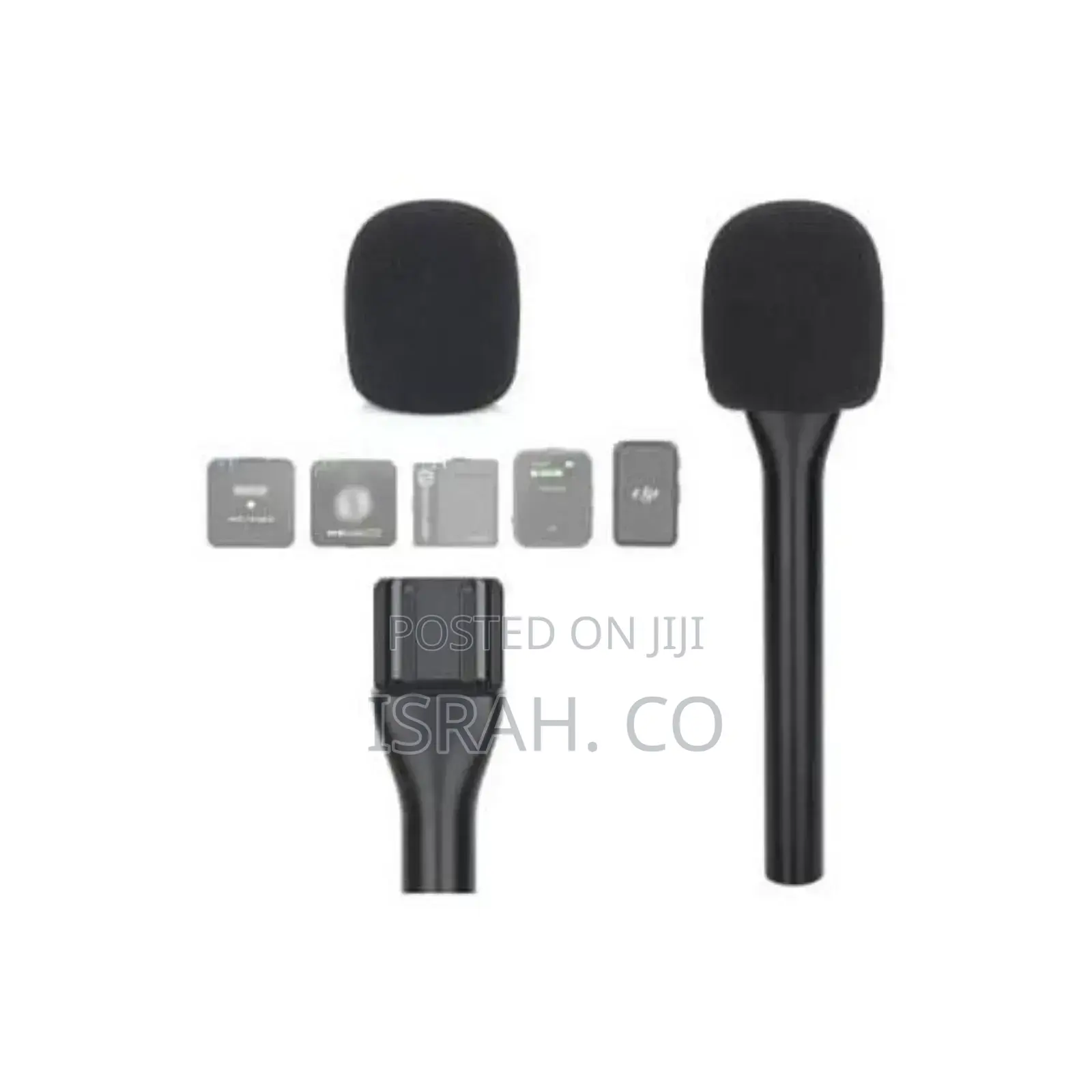 Handheld Adapter Lightweight With Foam Wireless Microphone