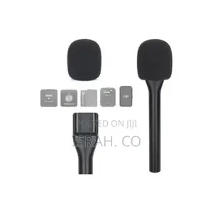 Handheld Adapter Lightweight With Foam Wireless Microphone