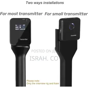 Handheld Adapter Lightweight With Foam Wireless Microphone