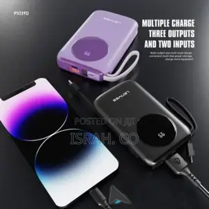 Lenyes Px139d Wireless Chargerwith Digitalled Displaytype-C