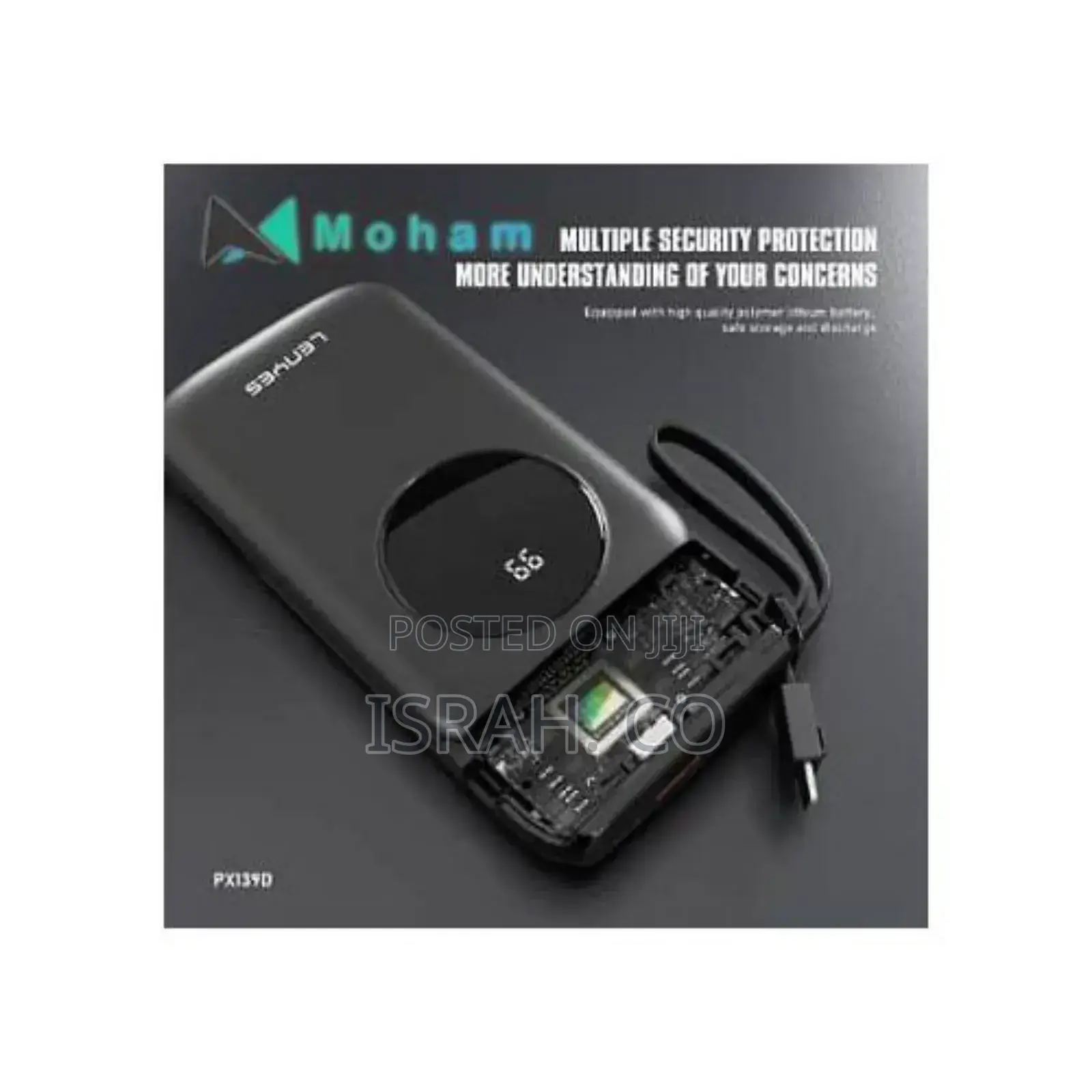 Lenyes Px139d Wireless Chargerwith Digitalled Displaytype-C