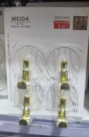 Golden Wall Hooks