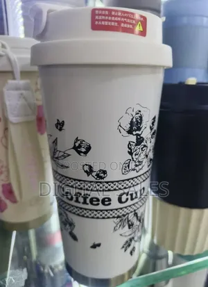 Stainless Steel White Coffee Cup