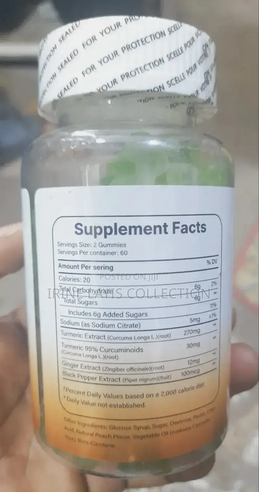 Whitening Tumeric Gummies