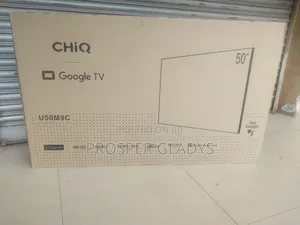 50 Inches Led Chiq Smart Digital Flat Screen Flameless.