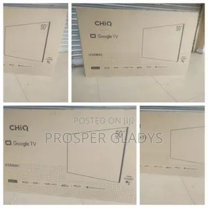 50 Inches Led Chiq Smart Digital Flat Screen Flameless.