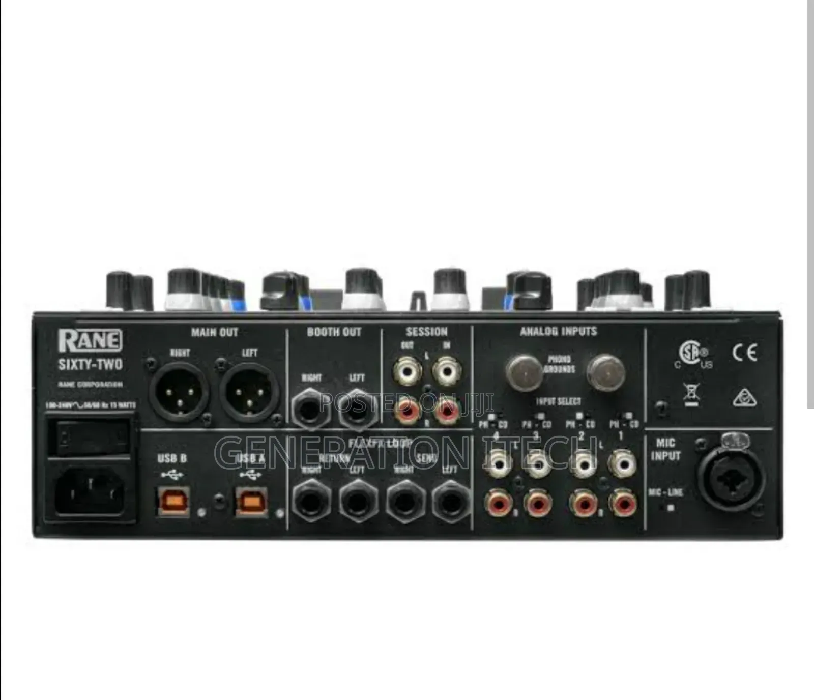 Rane Sixty Two Serato Scratch Live Mixer With Fx