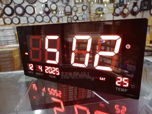 Large Digital Wall Led Clock