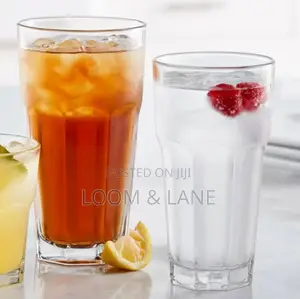 12pcs Unbreakable Acrylic Cocktail Juice Glasses