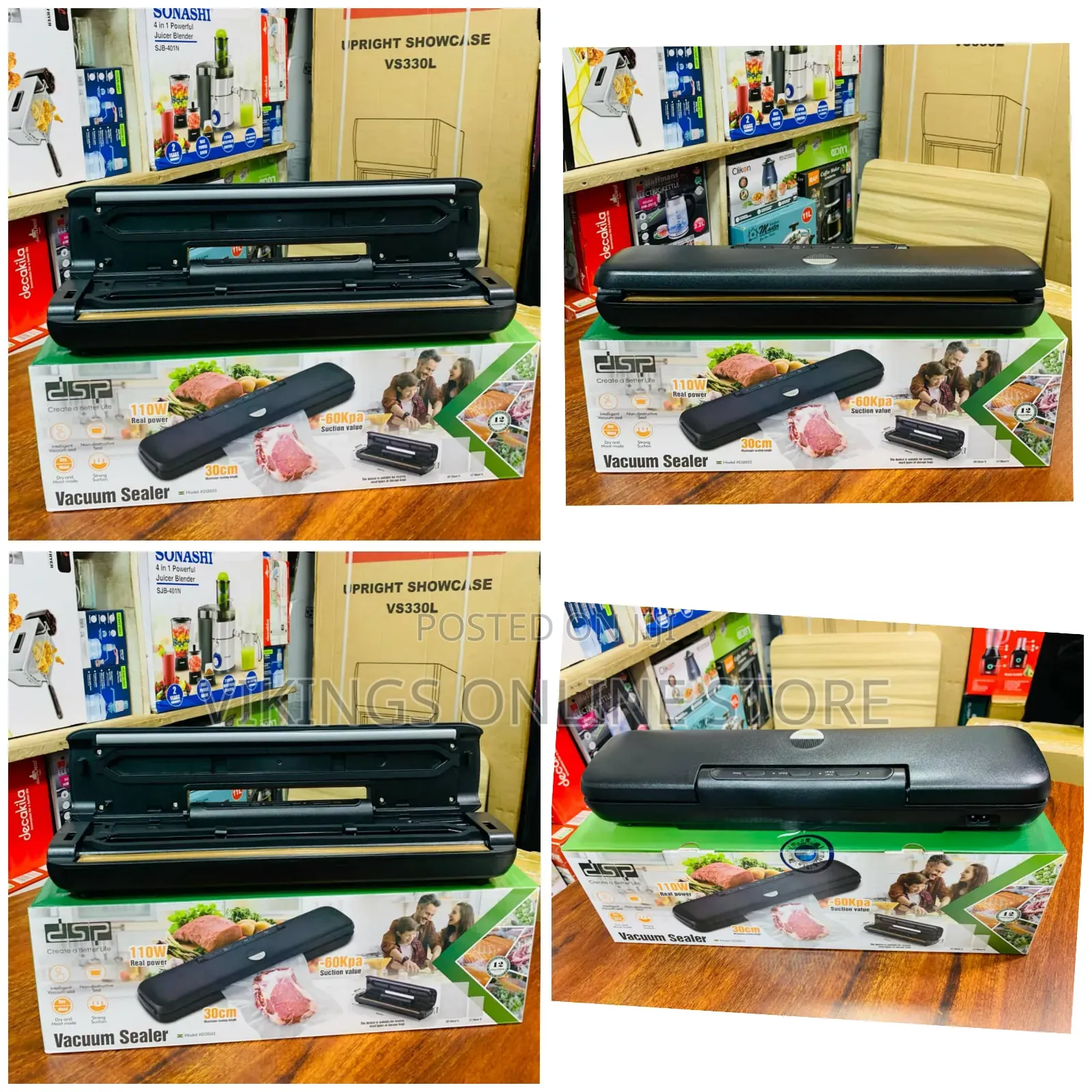 DSP New Vacuum Sealer: Kd2033
