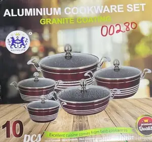 10cs Aluminium Cookware Set