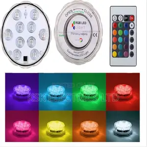 10 Leds Submersible Light Underwater Night Lamp for Pool
